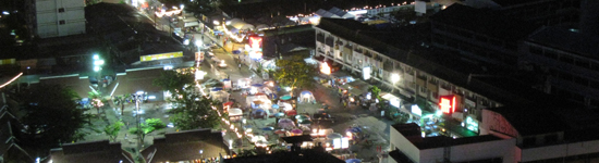 Natt-markedet i Chaing Mai