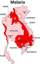 malaria-map-thailand